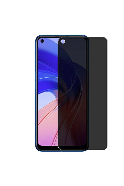 TechnoZone Oppo A55 Uyumlu Görünmez Hayalet Full Kaplayan Ekran Koruyucu Cam