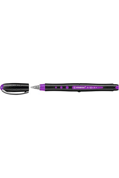 Stabilo Black 0.5mm Kapaklı Jel Roller Kalem Mor