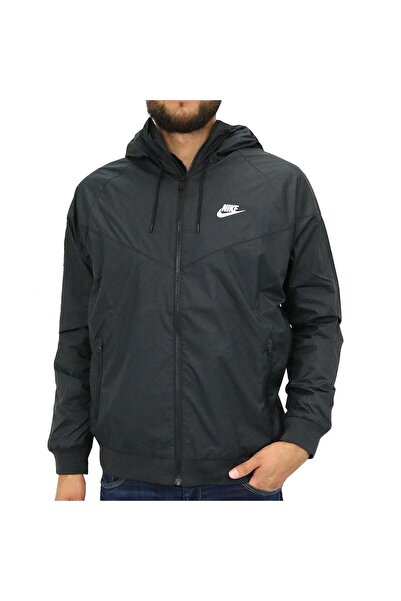 Nike 727324-010 Windrunner με κουκούλα Ανδρικό παλτό