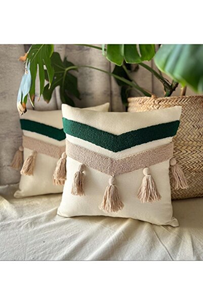 SAYMİNE V نموذج رمي وسادة التطريز لكمة (المعطف) هدية زخرفة اليدوية المصنوعة ي...