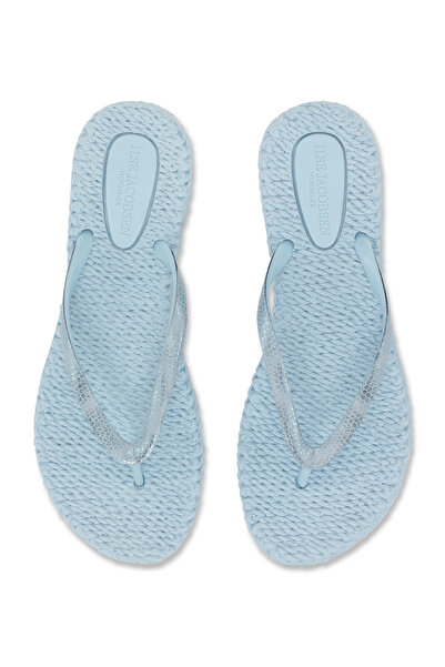 Ilse Jacobsen BLUE BELL CHEERFUL01 - MAVİ SİMLİ PARMAK ARASI TERLİK