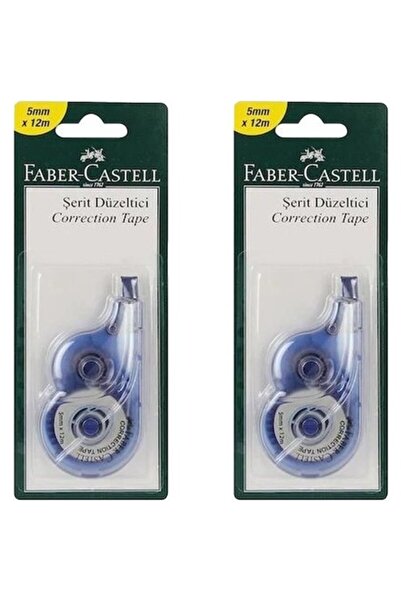 Faber Castell Faber-castell Şerit Düzeltici 5 Mm X 12 Mt 2'li