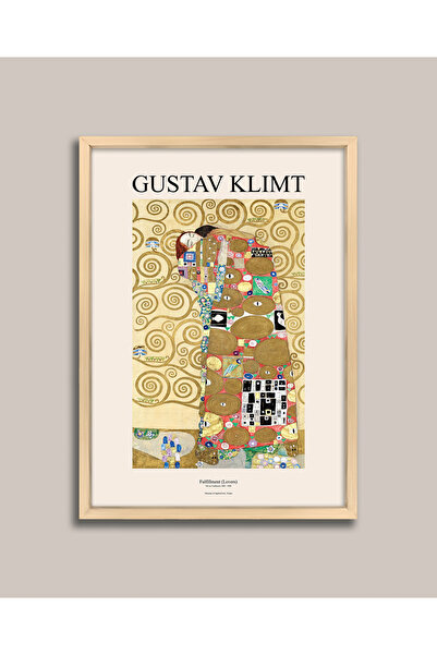 Vetro Design Gustav Klimt - Realizarea (Iubitorii) Pictură înrămată