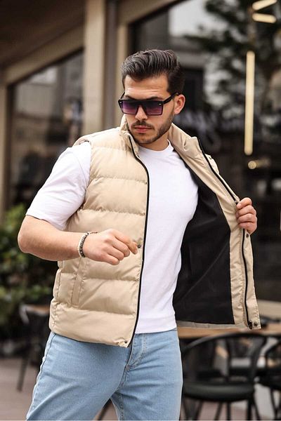 BYzıt WATER AND WIND PROOF FASTING AND ZIPPERED INFLATABLE VEST