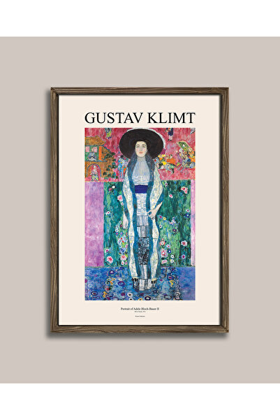 Vetro Design Gustav Klimt - Pictură înrămată cu portretul lui Adele Bloch-Bauer