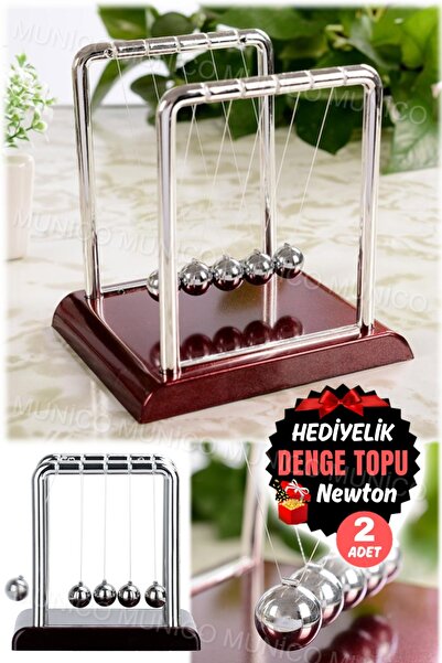 Munico 2 Adet Masa Dekor Eğlenceli Oyuncak Hediyelik Terfi Müdür Newton'un Be...