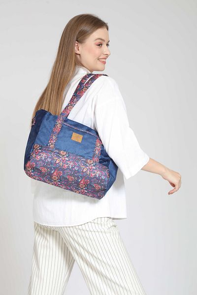 Street Bag Geantă de umăr etnică boemă - Geantă de mână pentru femei cu curea extensibilă detașabilă