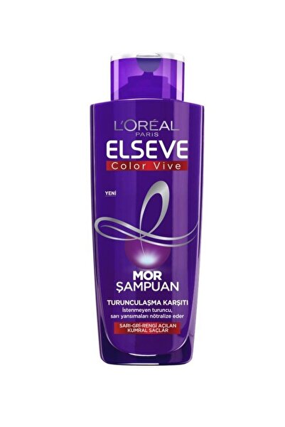 ELSEVE -Boyaloı Saçlar İçin Renk Koruyucu Mor Şampuan 200 ml CYT646131317643113131,643612,00,6431131