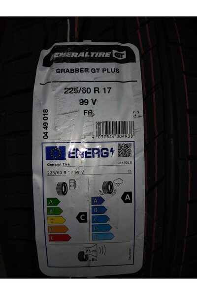 GENERAL 225/60R17 99 V GRABBER GT TL GENERAL SUV LASTİĞİ 2023 ÜRETİM