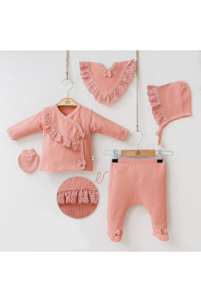 yukobaby bebeğiniz için en doğalı BABY BOW TIE FISTOLED 5-Piece NEWBORN HOSPI...