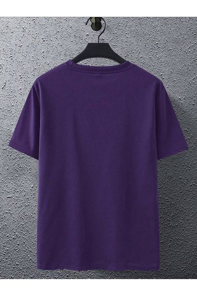 AFROGİYİM Unisex Brooklyn Every Day Up εμπριμέ μπλουζάκι Oversize