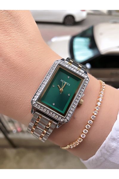 Homies Women's Wristwatch-Bracelet Gift Steel Cord Waterproof