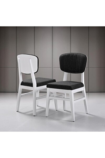 Mobilya Dükkanım Manolya Beyaz Sandalye HDR1341