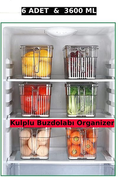 Open Home Concept 6-Piece Closet Organizer with Lid and Handles and Strainer