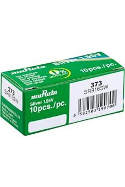 MURATA 373 Sr916sw 1.55w saat pili 1 adet