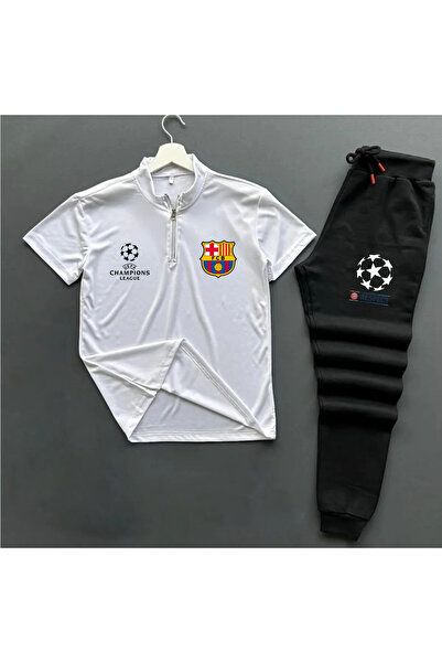 Pisa Art Barcelona Half Zipper T-Shirt & Shorts Custom Design Unisex Top and ...