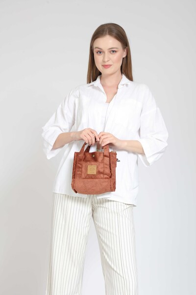 Street Bag Bera Women - Etnička boemska torba za rame, mala veličina, jednobo...