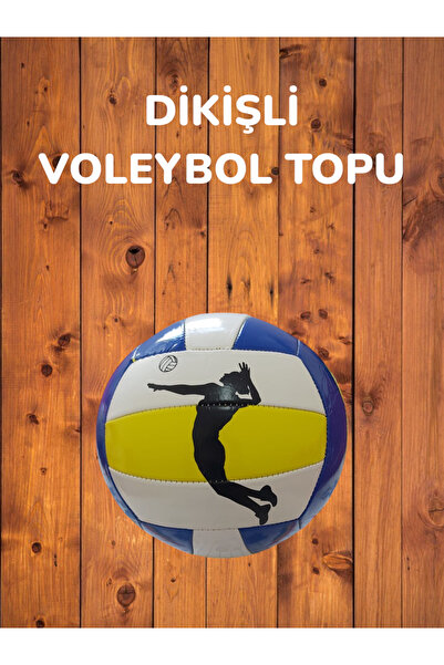 SEYFİKİRTASİYE STITCHED VOLLEYBALL BLUE WHITE