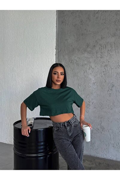 Generic Brand ΕΝΙΑΙΟ OVERSIZE CROP