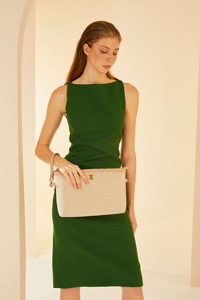 Pierre Cardin Beige Women's Shoulder Bag 05PO24Y1872