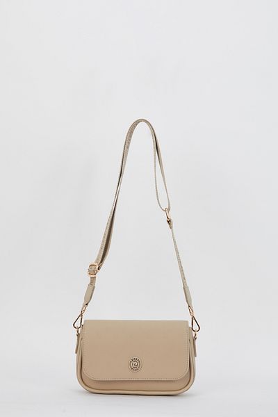 Pierre Cardin Print Sand Beige Women's Shoulder Bag 05PO24Y1837