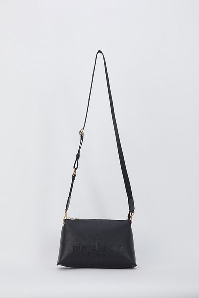 Pierre Cardin Women's Black Floater Shoulder Bag 05Po24Y1840