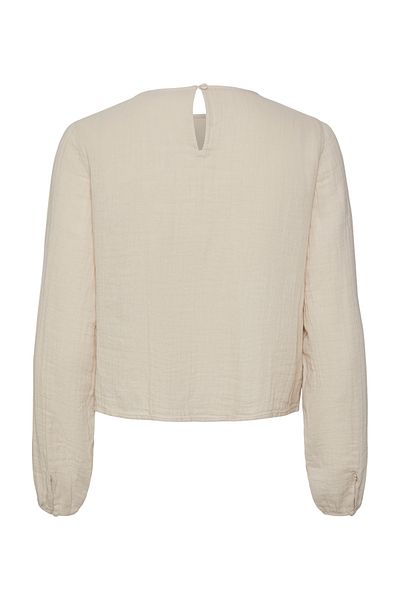 PIECES PCMASTINA LS CROP TOP