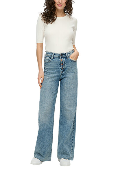 s.Oliver Pulover Gerippter aus Viskosstretch