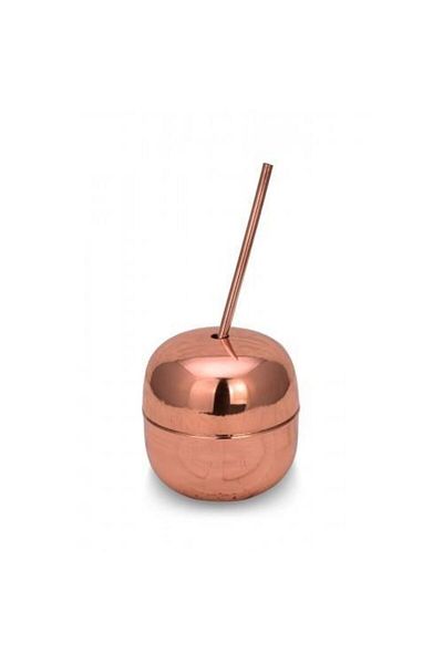 TURNA BAKIR Apple Cocktail Straight with Straw 250 ml Red Turna0485-1