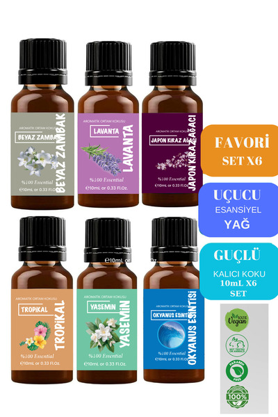 Evove Cosmetics Uçucu Yağ Buhurdanlık Yağı Difüzör Esansı Oda Kokusu Esansı H...