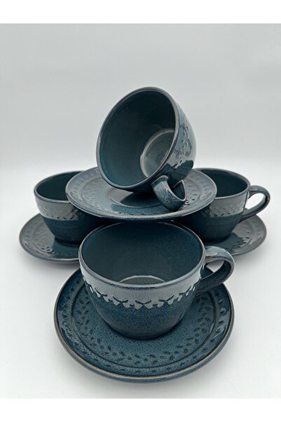 TurgutHome Turgut Home  6 Kişilik Çay Fincan Takımı