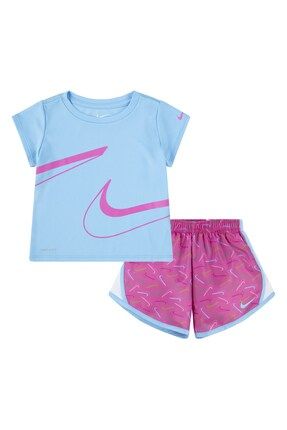 Toddler girl nike short sets hotsell