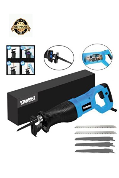 stanrayf Alman 9900 Wat Çift Çelik Şanzıman Bakır Sargılı Kemik Kesme Tilki K...