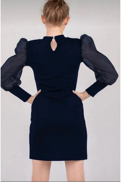 vyloo Girl's Dress - Balloon Sleeve Design