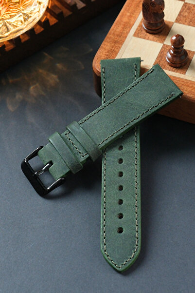 vagave 22MM Deri Kordon Casio Fossil Omega Nacar Seiko  Citizen Lacoste Arman...