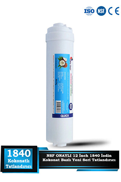 Genel Markalar 12 Inç Kokonat Bazlı Ultra Tatlandırıcı Su Arıtma Cihazı Uyuml...