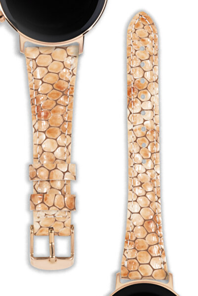 vagave 18mm Kadın Deri Kordon Welder Fossil Omega Armani Esprit  Tissot Lacos...