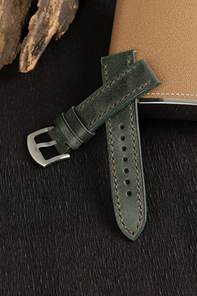 vagave 22MM Deri Kordon Fossil Omega Nacar Seiko  Citizen Lacoste Armani Tiss...