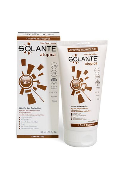 Solante ATOPICA - Sunscreen Lotion SPF 50+ For Sensitive and Cury Skin
