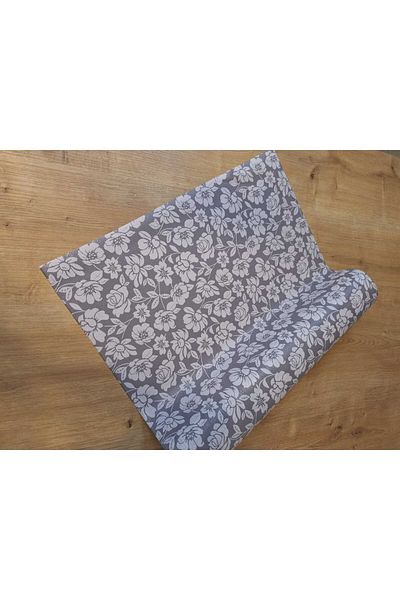 Başak Ev Tekstili 50cm x 500cm Γκρι αντιολισθητικό κάλυμμα ραφιού - Λεπτομέρεια ντουλαπιού και ραφιού