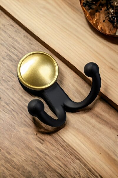 Dizaynhouse Boncuk Askı Portmanto Askısı Kapı arkası Askılık, Siyah, Antik Sa...