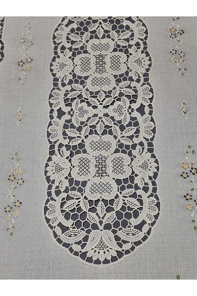 Başak Ev Tekstili 80 cm x 40 cm WC Runner și Service de masă de capăt