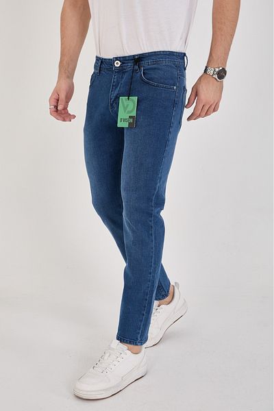 DVISION Ανδρικό Slim Fit Blue Jean Παντελόνι