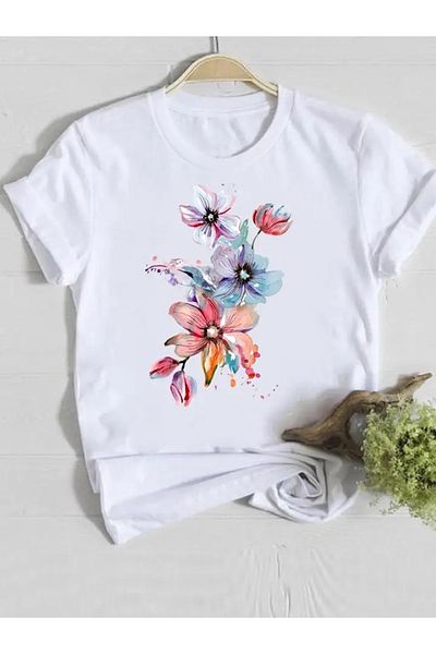 MAGORS STYLE-X TRIOU de damă BUMBAC 100% CU FLOR SPECIALE de ZIUA MAMA