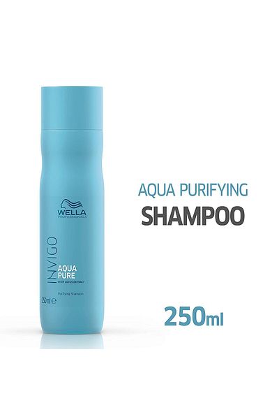 Wella Invigo Aqua Pure - 250ml Professional Purifying and Revitalizing Care Shampoo