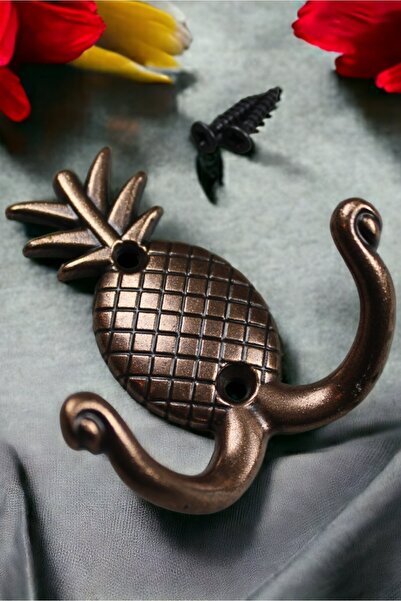 Dizaynhouse Ananas Tasarımlı Metal Askı Çocuk Odası, Mutfak, Portmanto Askısı...