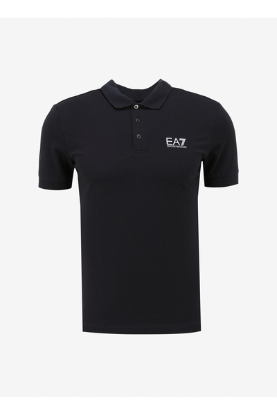 EA7 Koyu Lacivert Erkek Polo T-shirt 8npf04pjm5z