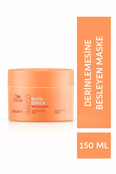 Wella Professionals Invigo Nutri Enrich Derinlemesine Nemlendirici 3LÜ SET-Şampuan250ml Maske 150ml Saç Kremi200ml CYT97