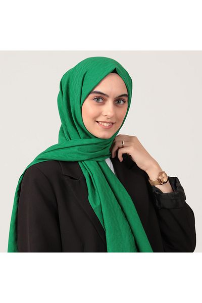 ipekistanbul Şal din bumbac proaspăt cu model V - Benetton