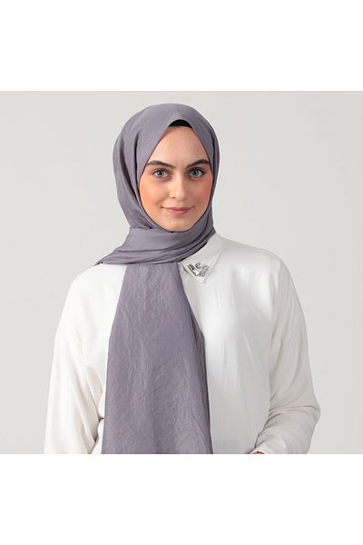 ipekistanbul Βαμβακερό σάλι Voile - Anthracite